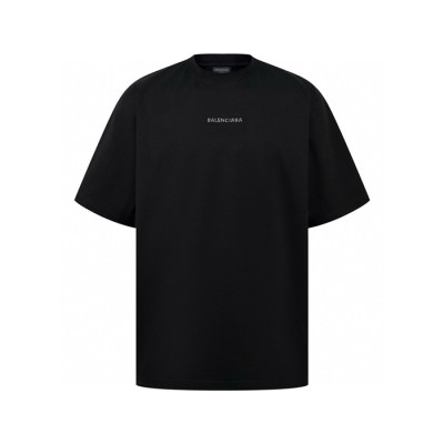 발렌시아가 남성 라운드 반팔 티셔츠 - Balenciaga Mens Round Tshirt - bac6048x