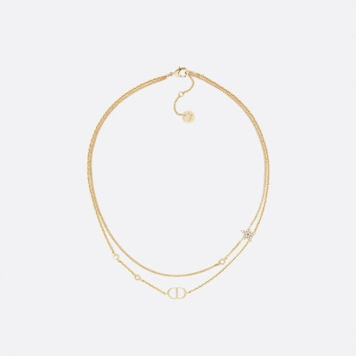 디올 여성 골드 네크리스 - Dior Womens Gold Necklace - acc4542x