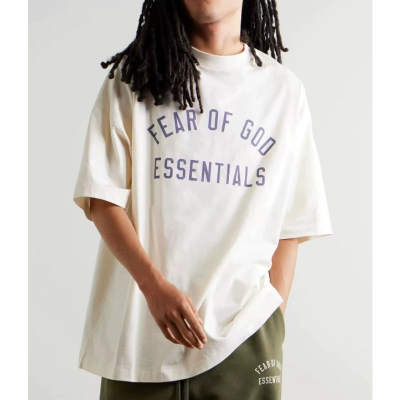피어오브갓 남성 반팔 티셔츠 - Fear of god Mens Round Tshirts - fec6134x