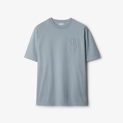 버버리 남성 라운드 반팔 티셔츠 - Burberry Mens Round Tshirt - buc6162x