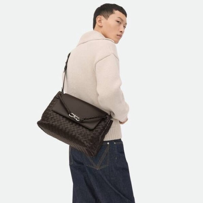보테가베네타 남성 미디움 안디아모 백 - Bottega veneta Mens Andiamo - bvb5388x