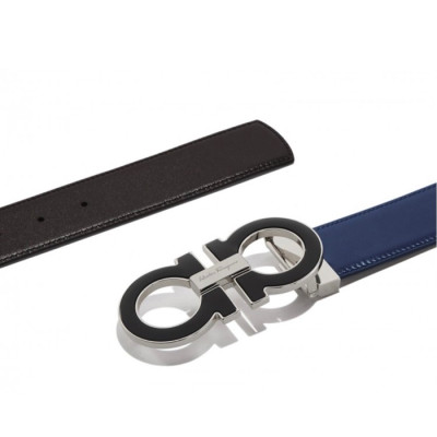 살바토레 페라가모 남성 간치니 벨트 - Ferragamo Mens Gancini Belt - bel174x