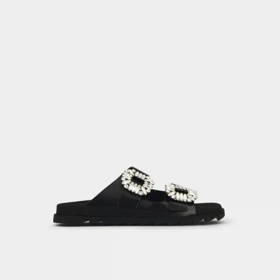로저비비에 여성 비브 스트라스 버클 샌들 - Roger Vivier Womens Viv Slidy Mules - ros5689x