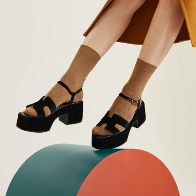 에르메스 여성 잼 30 샌들 - Hermes Womens Jam 30 Sandals - hes5693x