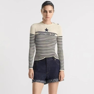 디올 여성 데님 쇼츠 - Dior Womens Denim Shorts - dic6629x