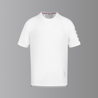 톰브라운 남성 라운드 반팔티 - Thom Browne Mens Round Tshirts - thc6758x