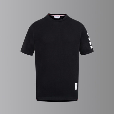 톰브라운 남성 라운드 반팔티 - Thom Browne Mens Round Tshirts - thc6761x
