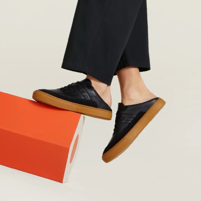 에르메스 남/녀 킵 뮬 스니커즈 - Hermes Unisex Keep Mule Sneakers - hes5748x