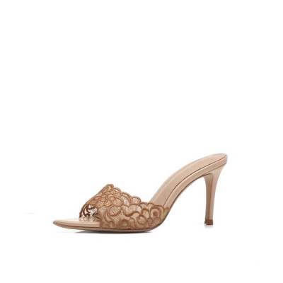 지안비토 로시 여성 자수 샌들 - Gianvito Rossi Womens Embroidered sandals - gis5799x