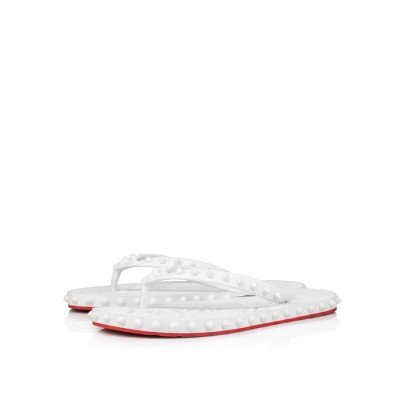크리스찬 루부탱 남성 스파이크 플립플랍 슬라이드 - Christian Loubutin Mens Spikes Flip Flop Slides - cls5869x