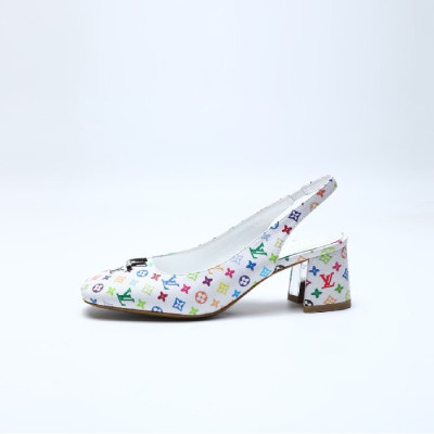 루이비통 여성 스윙 슬링백 펌프스 - Louis vuitton Womens Swing Slingback pumps - lvs5927x
