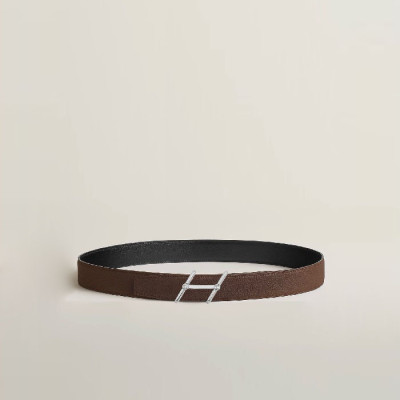 에르메스 남성 스윙 버클 리버서블 벨트 - Hermes Mens Swing Reversible Belt - bel213x