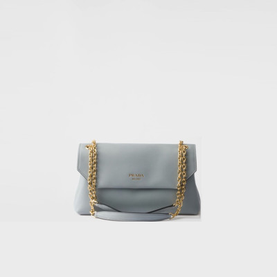 프라다 여성 두 미디움 숄더백 1BD371 - Prada Womens Doux Medium Leather Shoulder Bag - prb5752x
