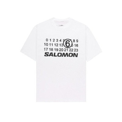 메종 마르지엘라 남성 라운드 반팔 티셔츠 - Maison Margiela Mens Round Tshirt - mac7140x
