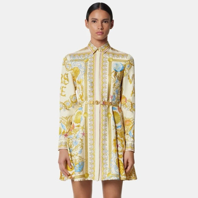 베르사체 여성 실크 원피스 - Versace Womens Silk One-pieces - vec7236x