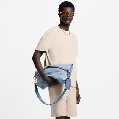 루이비통 남성 다미에 프렌치 테리 쇼츠 - Louis vuitton Mens Damier French Terry Shorts - lvc7316x