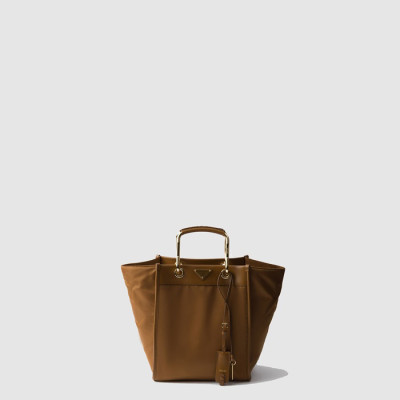 프라다 여성 리나일론 가죽 미디엄 토트백 1BG578 - Prada Womens Nylon And Leather Medium Tote Bag - prb5873x