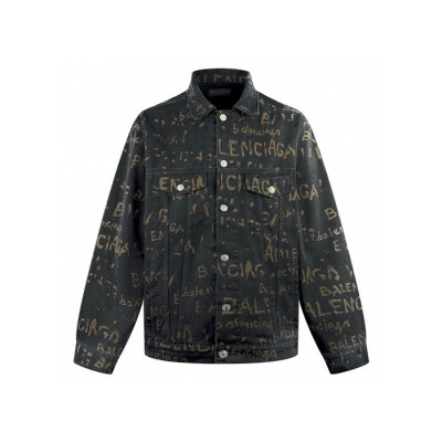 발렌시아가 남성 데님 자켓 - Balenciaga Mens Denim Jacket - bac7334x