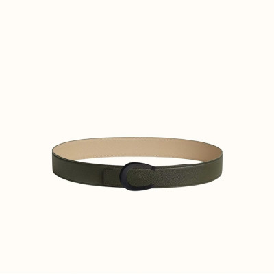 에르메스 남성 럭키 버클 리버서블 벨트 - Hermes Mens Luck Buckle Reversible Belt - bel328x