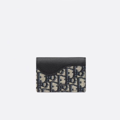 디올 남성 오블리크 카드 홀더 - Dior Mens Oblique Card Holder - diw347x