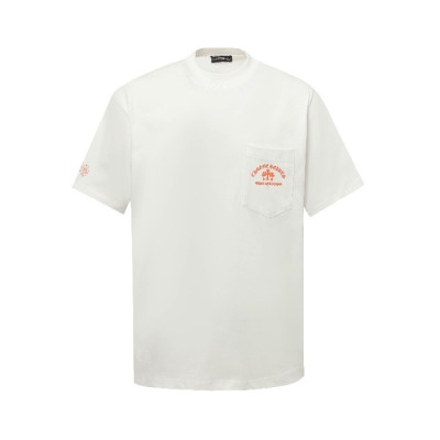 크롬하츠 남성 라운드 반팔티 - Chrom Hearts Mens Round Tshirt - chc7379x