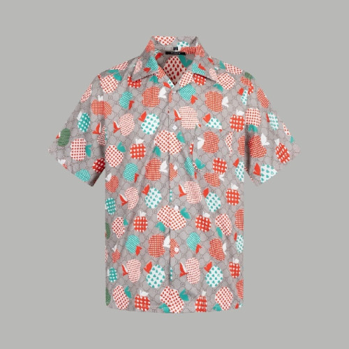 구찌 남성 반팔 셔츠 - Gucci Mens Ophidia Shirts - guc7385x