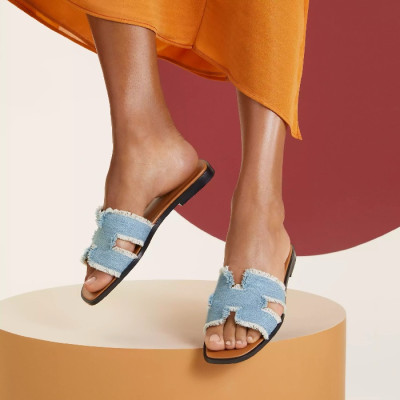 에르메스 여성 오란 뮬 - Hermes Womens Oran Mules - hes6164x
