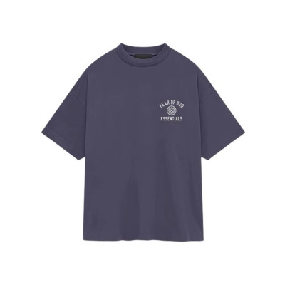 피어오브갓 남성 반팔 티셔츠 - Fear of god Mens Round Tshirts - fec7491x