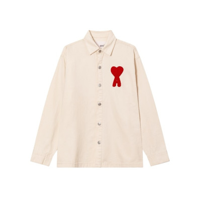 아미 남성 베이직 셔츠 - Ami Mens Basic Shirts - amc7512x