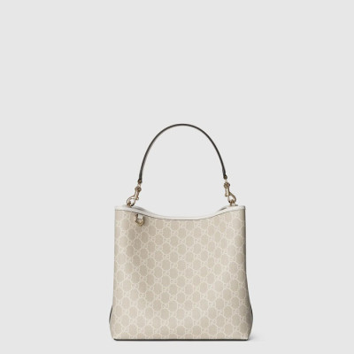 구찌 여성 GG 엠블럼 미디엄 버킷백 - Gucci Womens GG Emblem Medium Bucket Bag - gub6012x