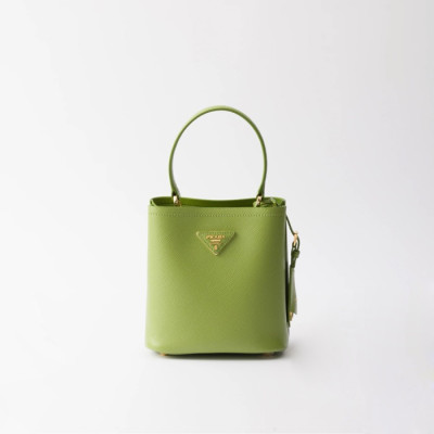 프라다 여성 파니에 사피아노 가죽 미니백 - Prada Womens Panier Saffiano Leather Mini Bag - prb6049x