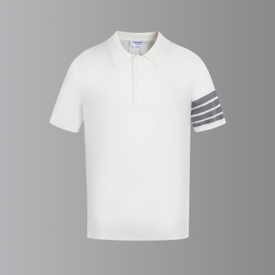 톰브라운 남성 폴로 반팔티 - Thom Browne Mens Polo Tshirt - thc7641x