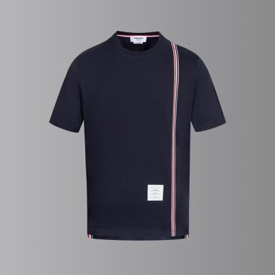 톰브라운 남성 라운드 반팔티 - Thom Browne Mens Round Tshirts - thc7646x