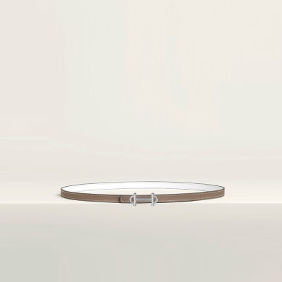 에르메스 여성 감마 버클 리버서블 벨트 - Hermes Womens Gamma Buckle Reversible Belt - bel372x