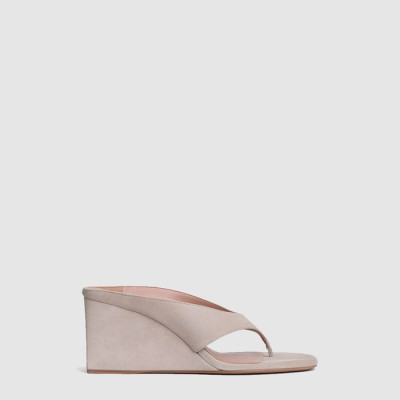 알라이아 여성 Cube 통 뮬 - Alaia Womens Cube Thong Mule - als6347x