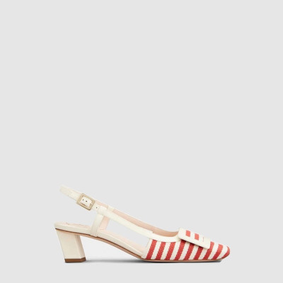 로저비비에 여성 벨 비비에 슬링백 펌프스 - Roger Vivier Womens Belle Vivier Slingback Pumps - ros6424x