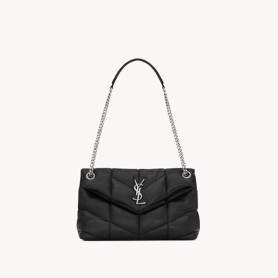 입생로랑 여성 루루 푸퍼 퀄팅 스몰 체인백 - Saint Laurent Womens Loulou Puffer Bag - ysb7754x