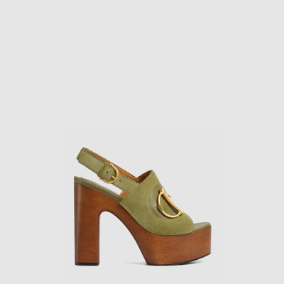 구찌 여성 홀스빗 플랫폼 샌들 - Gucci Womens Horsebit Platform Sandals - gus6577x