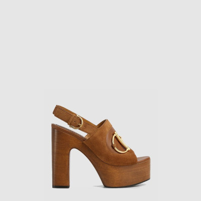 구찌 여성 홀스빗 플랫폼 샌들 - Gucci Womens Horsebit Platform Sandals - gus6578x
