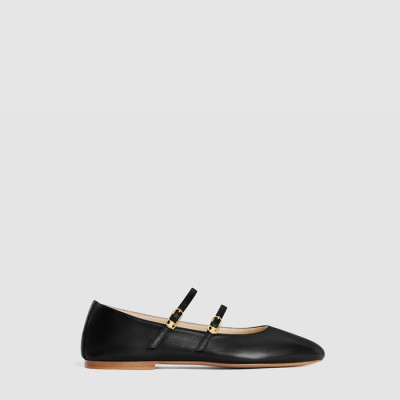 셀린느 여성 레 발레리나 더블 스트랩 발레리나 - Celine Womens Les Ballerinas Double Strap Ballerina - ces6787x