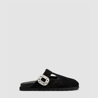 로저비비에 여성 슬라이디 비브 뮬 - Roger Vivier Womens Slidey Viv Mule - ros6917x