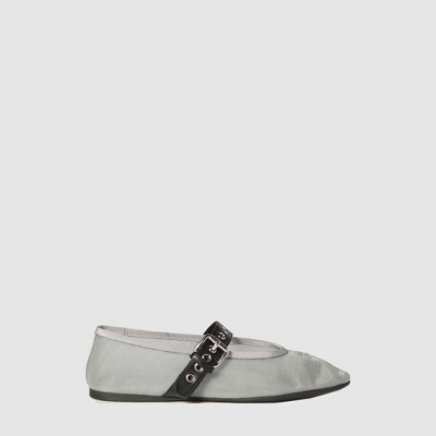 미우미우 여성 메쉬 발레리나 - Miumiu Womens Mesh Ballerina - mis6949x