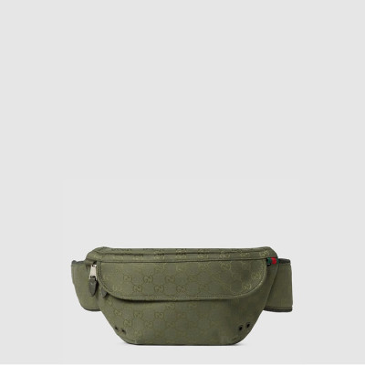 구찌 남성 GG 캔버스 라지 벨트백 - Gucci Mens GG Canvas Large Belt Bag - gub7815x