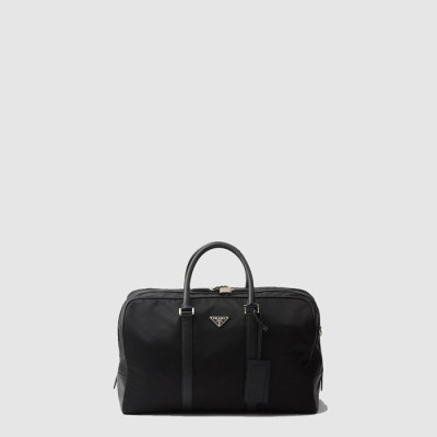 프라다 남성 리나일론 사피아노 가죽 더플백 2VC014 - Prada Mens Re-Nylon Saffiano Leather Duffle Bag - prb7855x