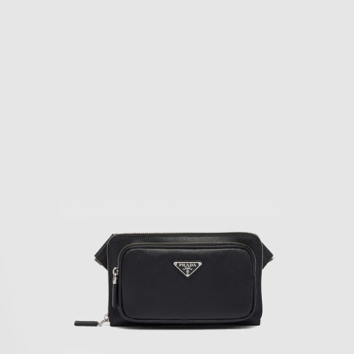 프라다 남성 사피아노 가죽 벨트 백 2VH156 - Prada Mens Saffiano Leather Belt Bag - prb7992x