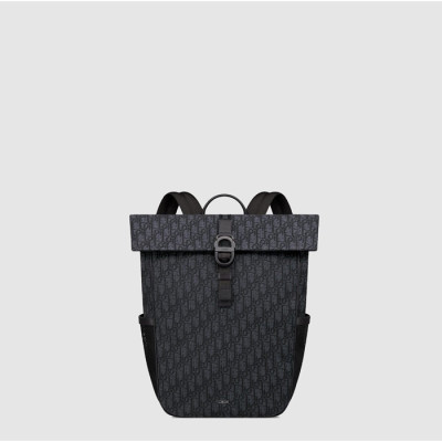 디올 남성 8 롤탑 백팩 - Dior Mens 8 Roll Top Backpack - dib8152x