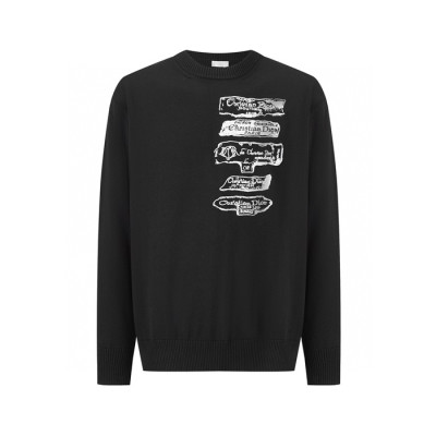 디올 남성 라운드 스웨터 - Dior Mens Round Knitwear - dic7846x
