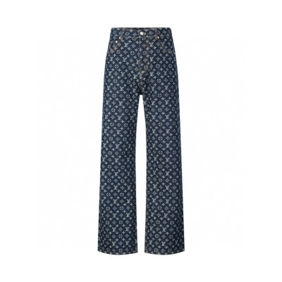 루이비통 남성 트렌디 청바지 - Louis vuitton Mens Trendy Jeans - lvc7895x