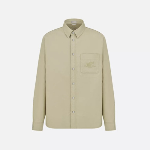 디올 남성 Couture 은방울꽃 셔츠 - Dior Mens Couture Silver Lily Shirt - dic7948x