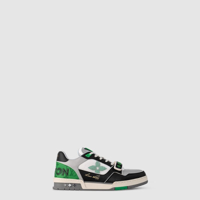 루이비통 남/녀 LV 트레이너 스니커즈 - Louis vuitton Unisex LV Trainer Sneakers - lvs7668x